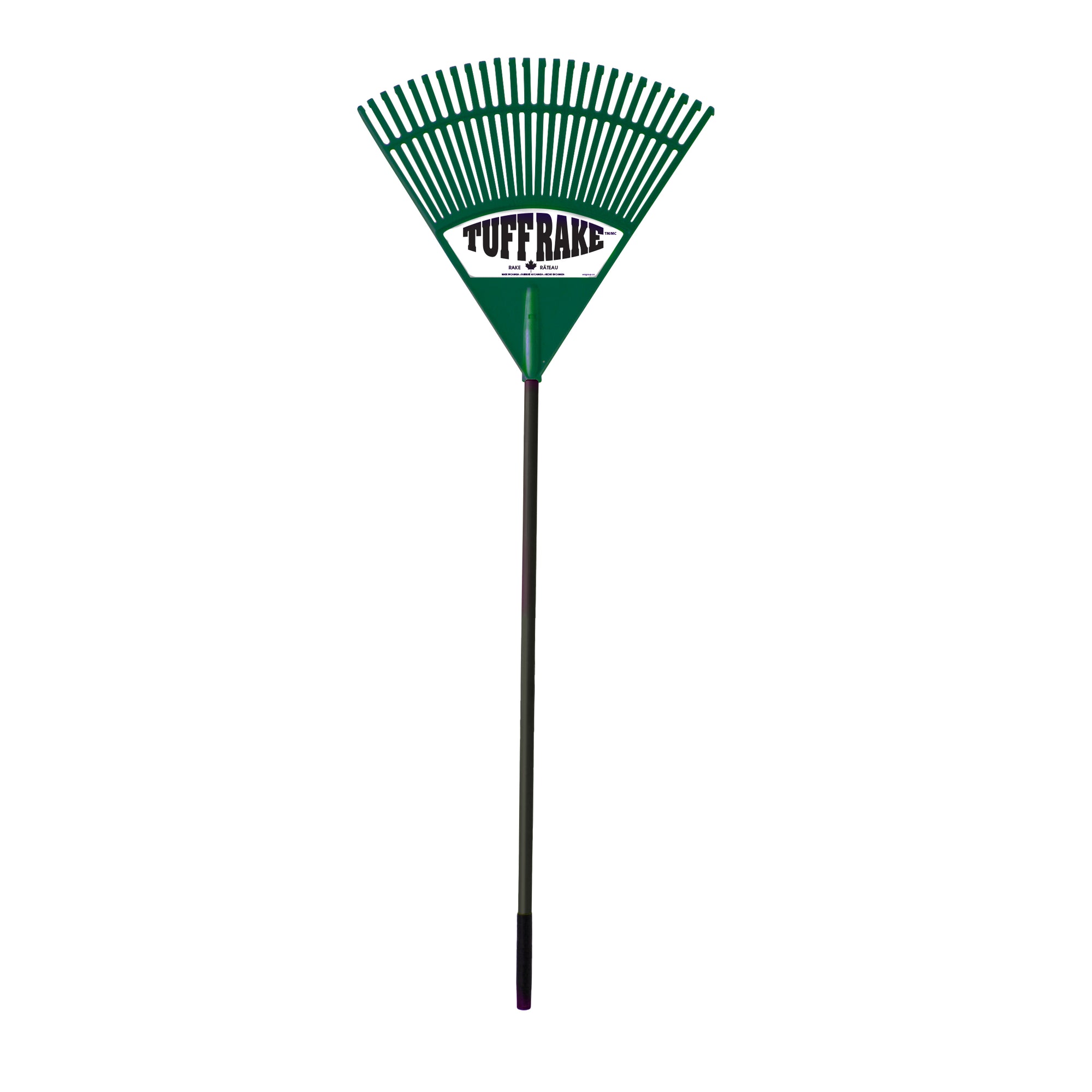 Tuffrake Leaf Rake, Green/Grey